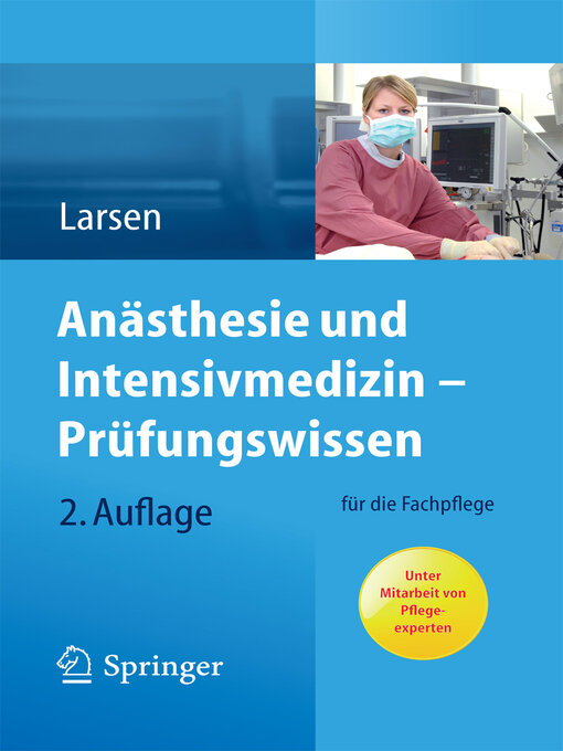 Title details for Anästhesie und Intensivmedizin – Prüfungswissen by Reinhard Larsen - Available